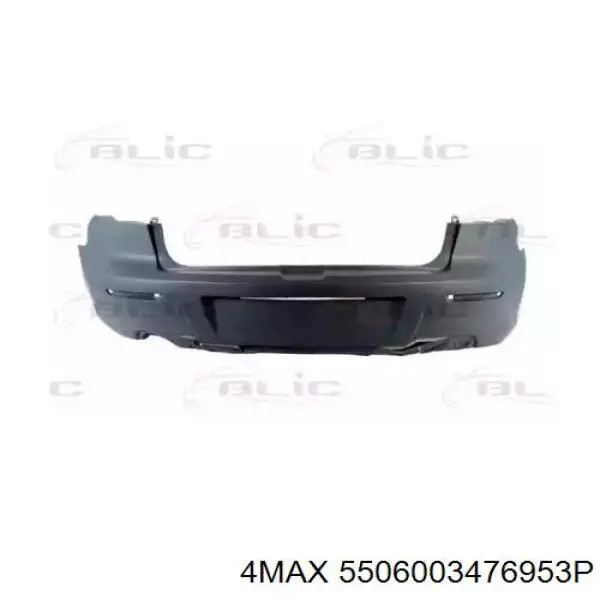 Zderzak tylny Mazda 3 sedana (BK12) (2004 - 2006) cena, od 196,43 USD