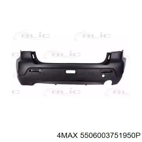 Zderzak tylny Mitsubishi 6410C021 cena, od 270,18 USD