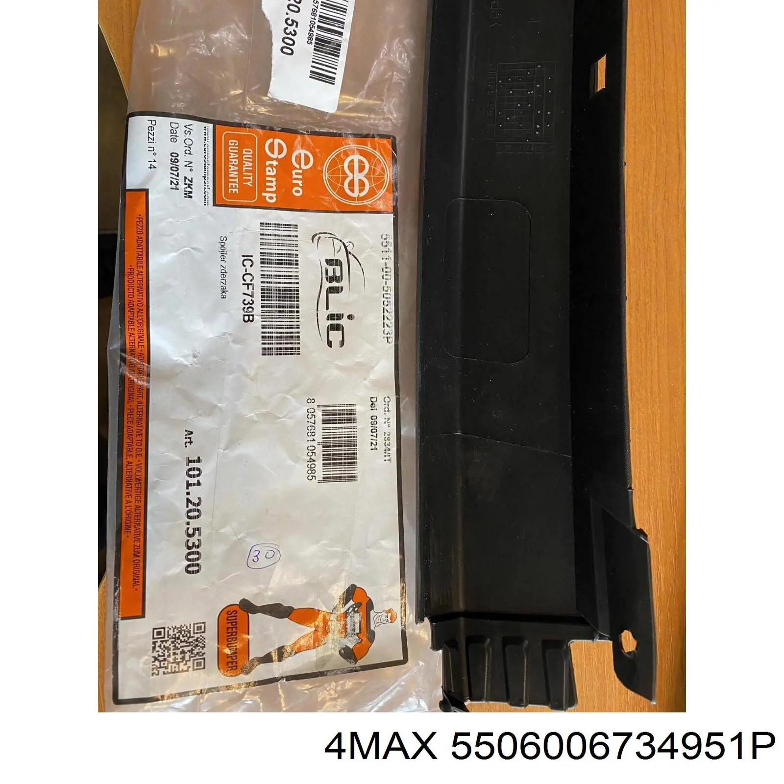5506006734951P 4max Zderzak tylny