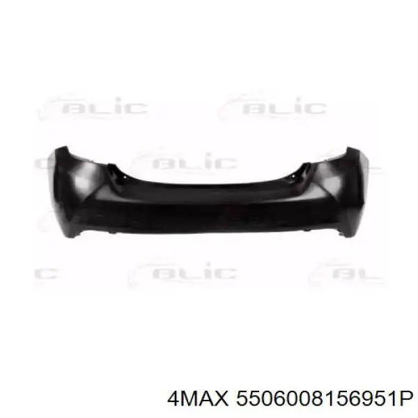 Zderzak tylny Toyota Yaris hatchback (P13) (2011 - 2020) cena, od 98,36 USD