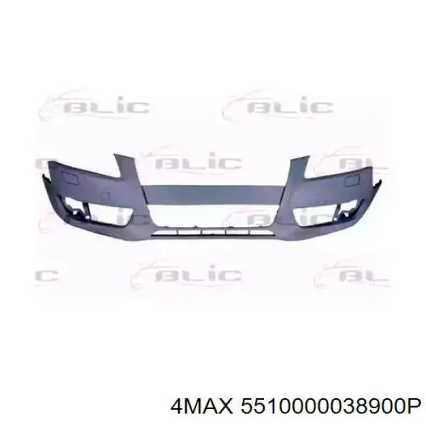 8T0807105AGRU VAG Zderzak przedni