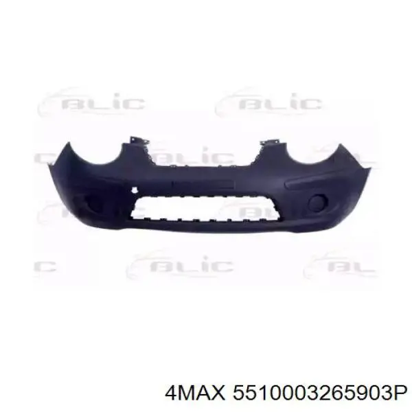 410707 Polcar Zderzak przedni