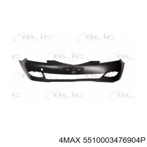 Zderzak przedni do Mazda 2 I DY