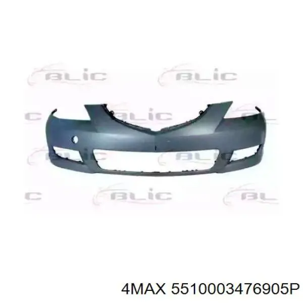 Zderzak przedni Mazda BR5H50031B cena, od 59,30 USD