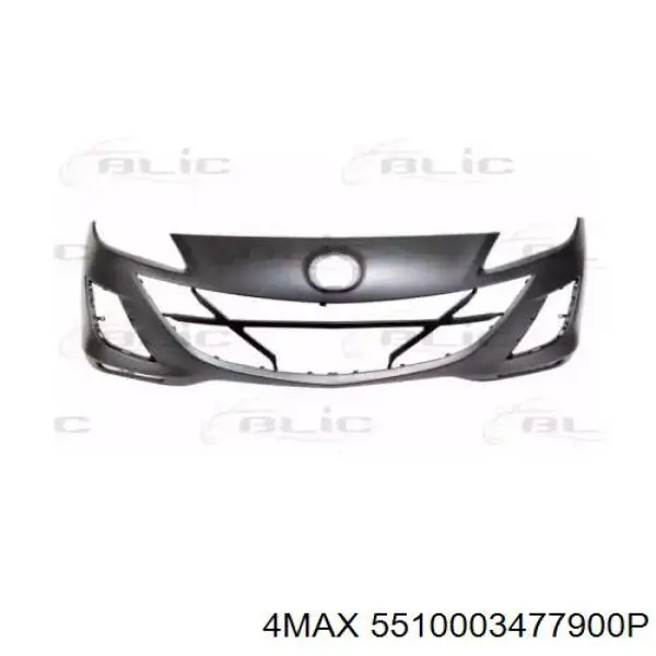 Zderzak przedni Mazda 3 sedana (BL) (2009 - 2013) cena, od 78,31 USD