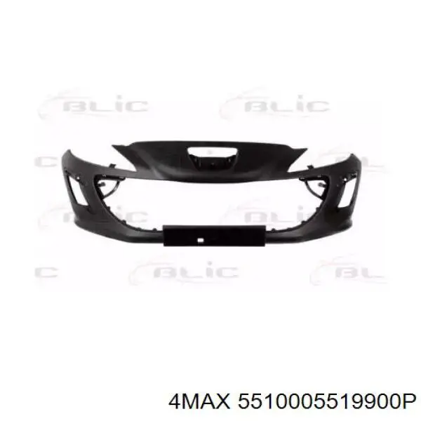 Zderzak przedni Peugeot 308 I hatchback (4A, 4C) (2007 - 2014) cena, od 173,07 USD