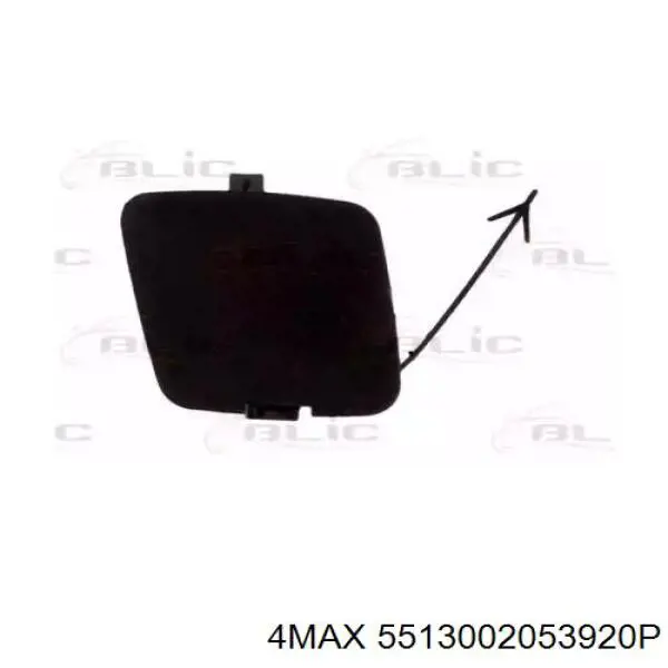 Zaślepka haku holowniczego zderzaka przednia Fiat/Alfa/Lancia 735462219 cena, od 21,05 USD