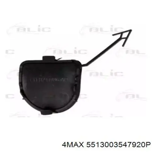 Do koszyka A0008850024 Mercedes Zaślepka haku holowniczego zderzaka przednia