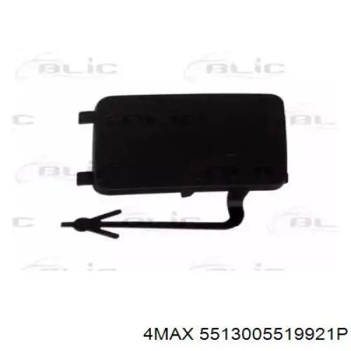 Zaślepka haku holowniczego zderzaka przednia Peugeot 308 I hatchback (4A, 4C) (2007 - 2014) cena, od 16,33 USD