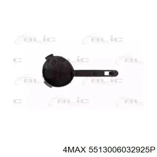Zaślepka haku holowniczego zderzaka przednia Renault Clio III hatchback (BR01, CR01) (2005 - 2014) cena, od 3,33 USD
