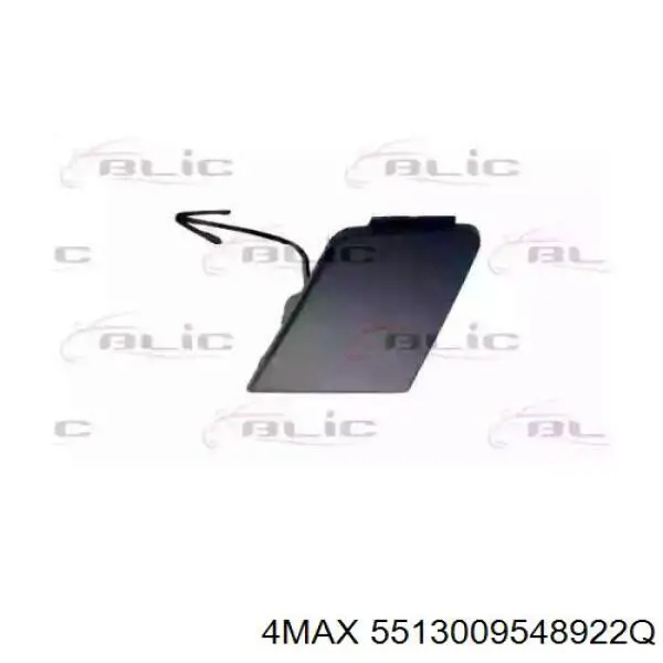 5513009548922Q 4max Zaślepka haku holowniczego zderzaka przednia