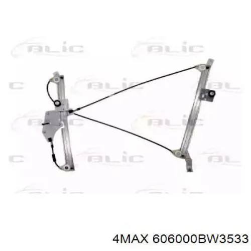 Do koszyka 301444 Miraglio Mechanizm podnoszenia szyby drzwi przednich lewych