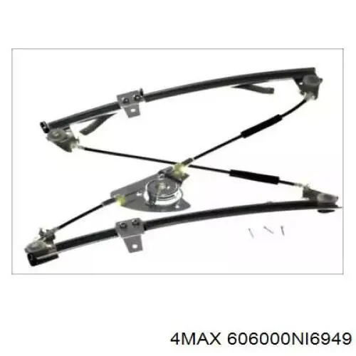 Mechanizm podnoszenia szyby drzwi przednich prawych Miraglio 301395 cena, od 74,49 USD