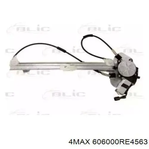 Mechanizm podnoszenia szyby drzwi tylnych lewych Miraglio 301376 cena, od 57,89 USD