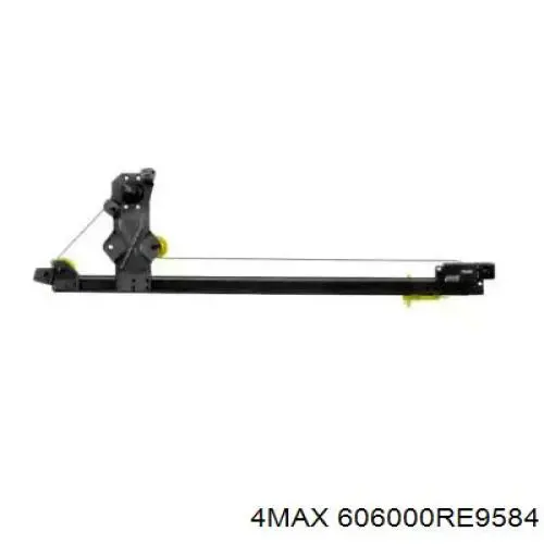 Do koszyka 4408552 Opel Mechanizm podnoszenia szyby drzwi przednich lewych