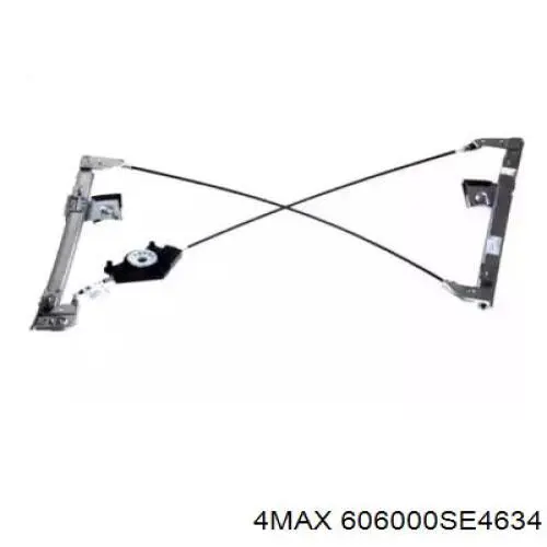 Do koszyka 6Q2959801A00E VAG Mechanizm podnoszenia szyby drzwi przednich prawych