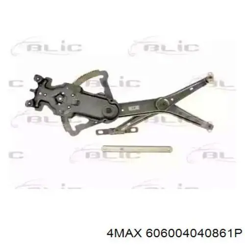 5140089 Opel Mechanizm podnoszenia szyby drzwi przednich lewych