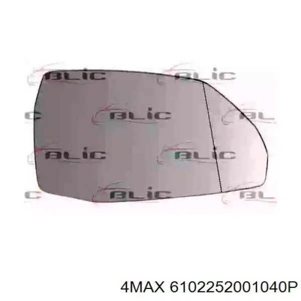 1728286 Ford Wkład lusterka wstecznego prawego