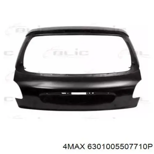 Drzwi tylne (bagażnika 3/5) Peugeot 206 hatchback (2A/C) (1998 - 2008) cena, od 271,06 USD