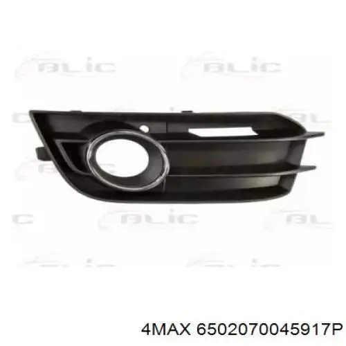 8X0807681A VAG Zaślepka (kratki) lamp przeciwmgielnych zderzaka przedniego lewa