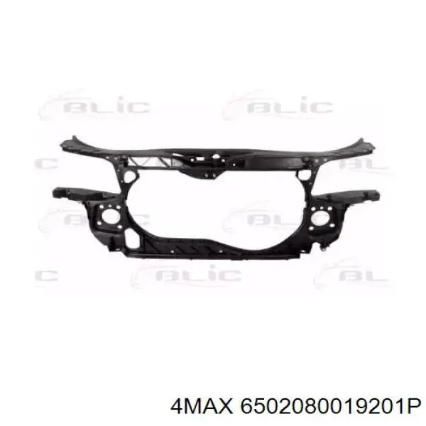 Osłona chłodnicy kompletna (panel mocowania reflektorów) Audi A4 B6 sedana (8E2) (2000 - 2005) cena, od 142,41 USD