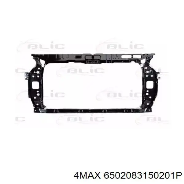 Osłona chłodnicy kompletna (panel mocowania reflektorów) do Hyundai SOLARIS I SBR11