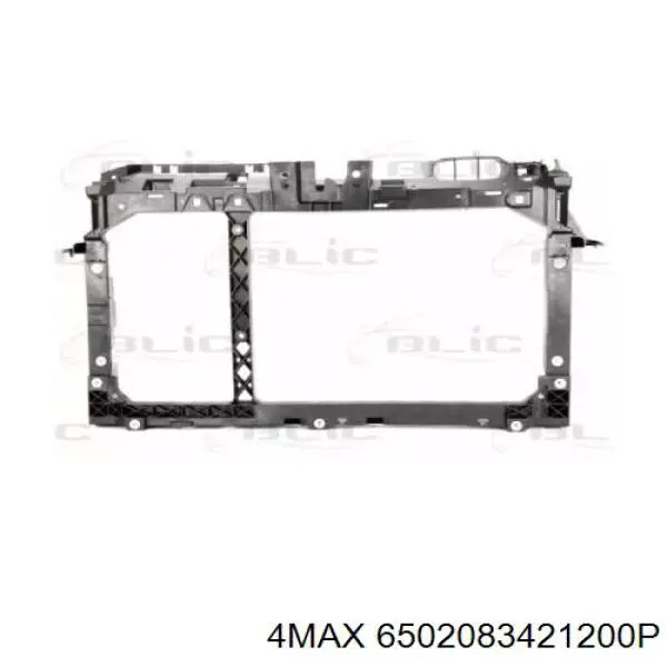 Osłona chłodnicy kompletna (panel mocowania reflektorów) Mazda 2 II hatchback (DE) (2007 - 2014) cena, od 73,00 USD