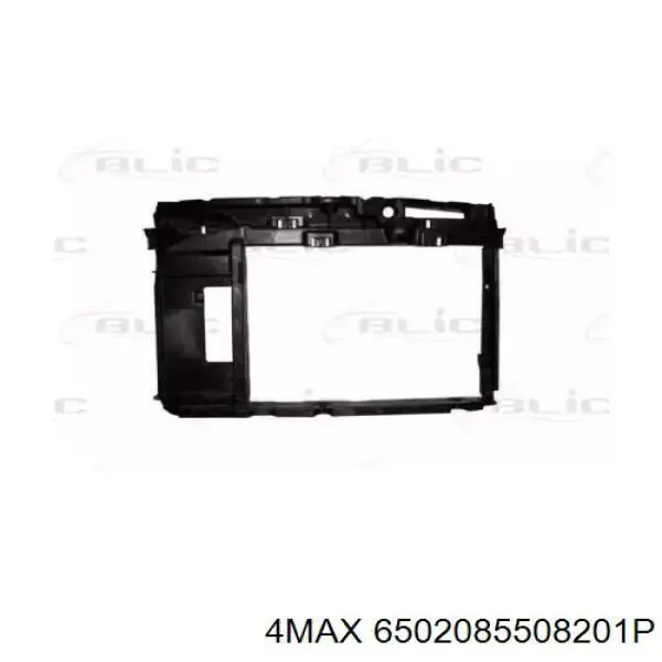 9801492180 Peugeot/Citroen Osłona chłodnicy kompletna (panel mocowania reflektorów)