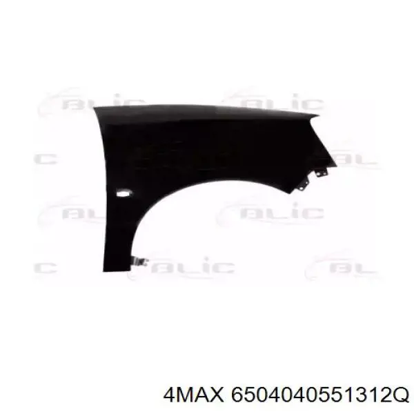 Do koszyka 9824658480 Peugeot/Citroen Błotnik przedni prawy