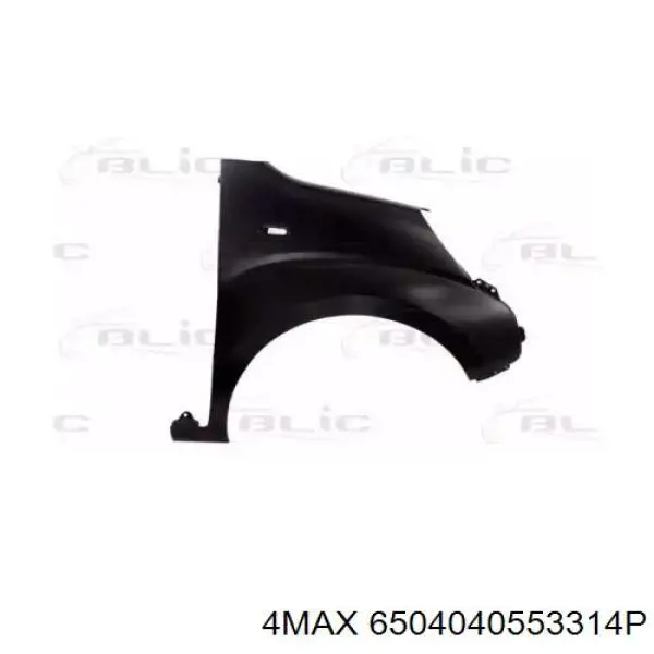 Błotnik przedni prawy Citroen Nemo awangarda (2009 - 2026) cena, od 150,75 USD