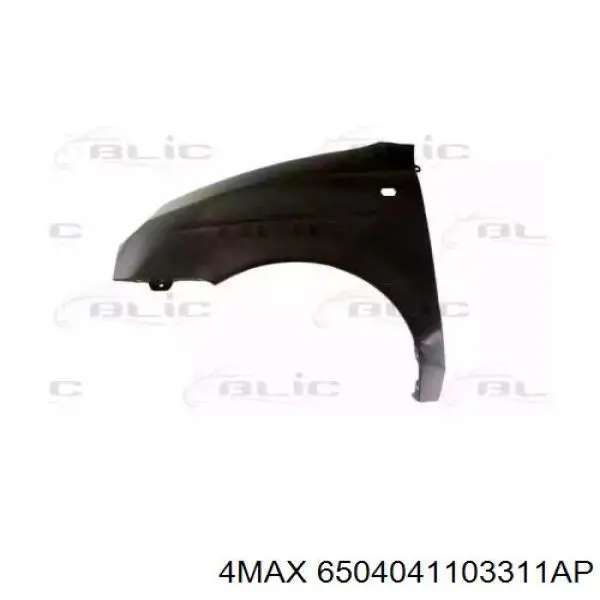 Błotnik przedni lewy Daewoo Matiz hatchback (KLYA) (1998 - 2008) cena, od 58,15 USD