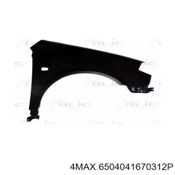 Błotnik przedni prawy Nissan Primera sedana (P12) (2002 - 2008) cena, od 104,35 USD