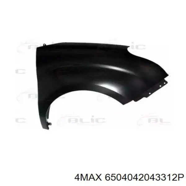 Błotnik przedni prawy Opel 1100021 cena, od 78,10 USD