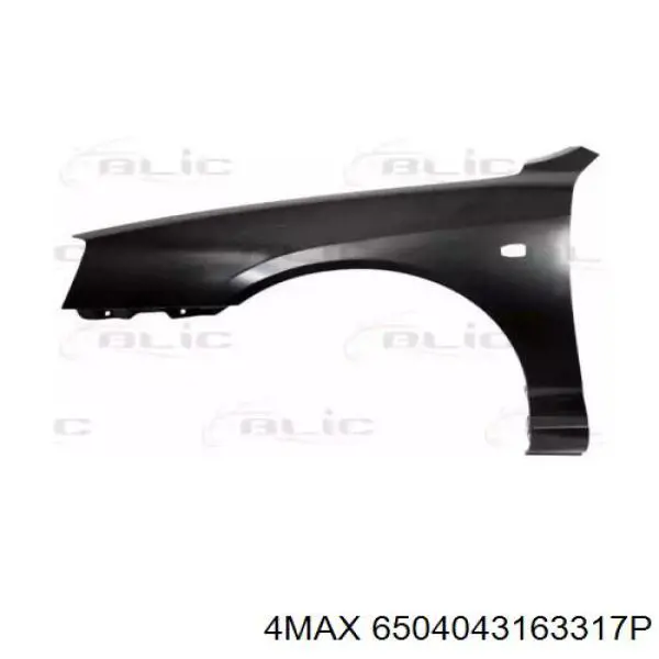 Do koszyka 663112D011 Hyundai/Kia Błotnik przedni lewy