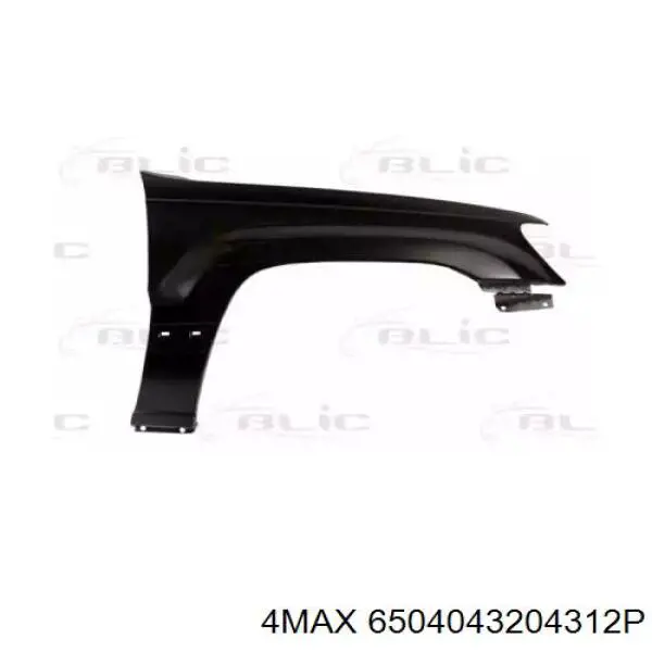 Do koszyka 55136582AC Chrysler Błotnik przedni prawy