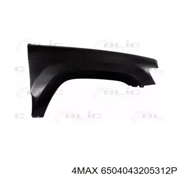 Błotnik przedni prawy Jeep Grand Cherokee LIMITED SUV (2005 - 2010) cena, od 69,89 USD