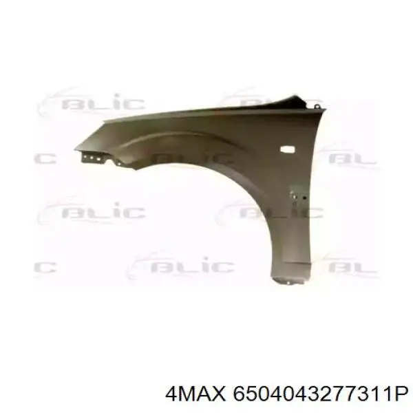 Do koszyka 6504043277311P 4max Błotnik przedni lewy