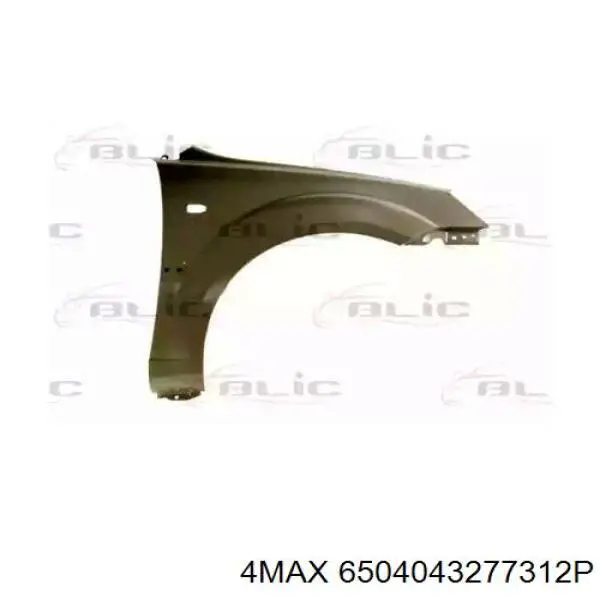 Do koszyka 6541006 Diederichs Błotnik przedni prawy