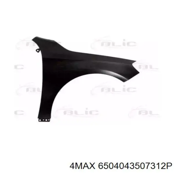 Błotnik przedni prawy Mercedes 1768810201 cena, od 137,93 USD
