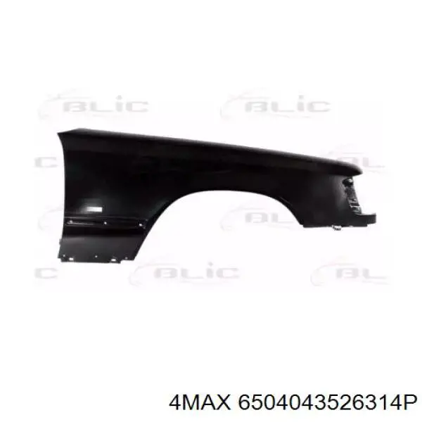 Błotnik przedni prawy Mercedes A1248805018 cena, od 125,64 USD