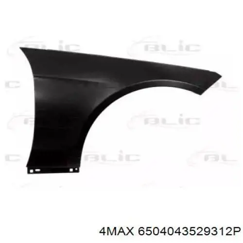 2128801218 Mercedes Błotnik przedni prawy