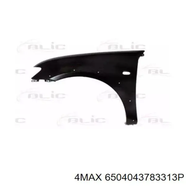 Błotnik przedni lewy 4max 6504043783313P cena, od 101,50 USD