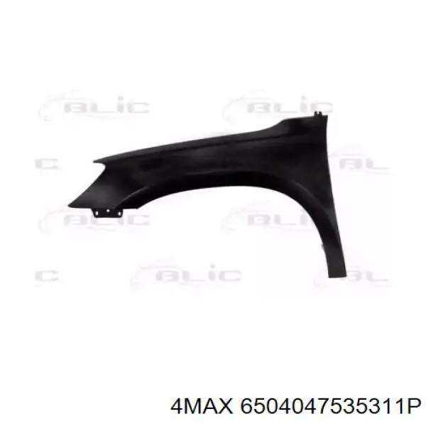 Błotnik przedni lewy Skoda Yeti SUV (5L, 5L1, 5L2, 5L6, 5L7) (2009 - 2017) cena, od 56,66 USD