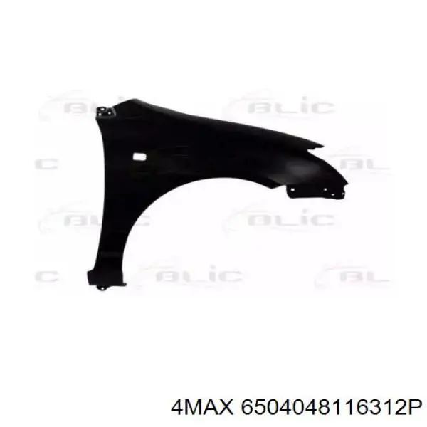 Do koszyka 538111H190 Toyota Błotnik przedni prawy