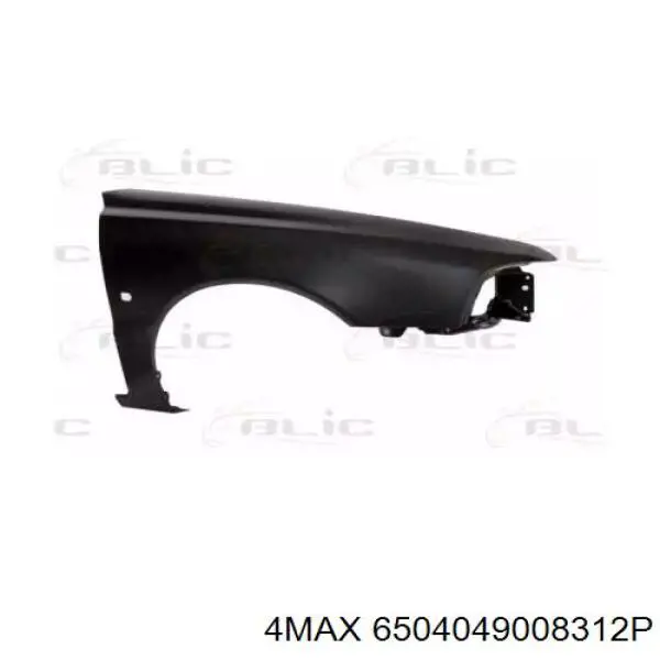 Do koszyka Błotnik przedni prawy Volvo S40 I VS