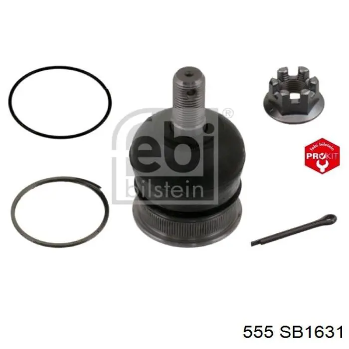Sworzeń wahacza górny 555 SB1631 cena, od 15,62 USD