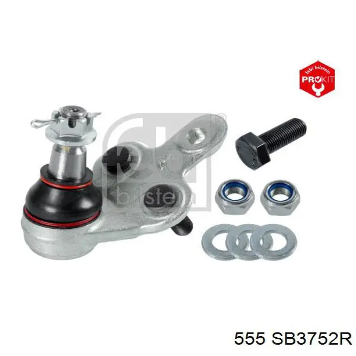 Sworzeń wahacza dolny prawy 555 SB3752R cena, od 17,79 USD