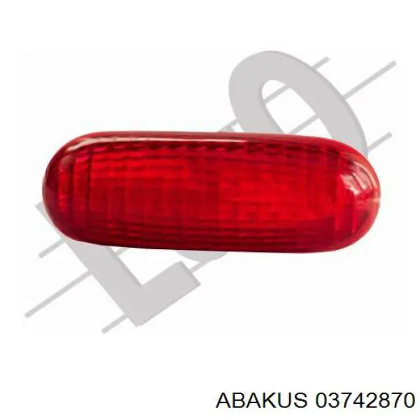 Do koszyka 93850108 Opel Lampa stop tylna dodatkowa