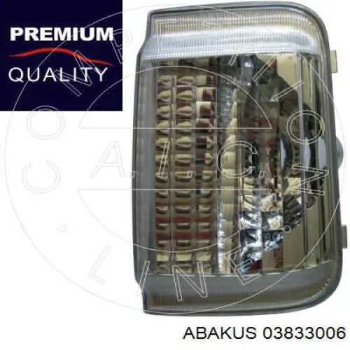 Kierunkowskaz lusterka prawy Peugeot/Citroen 1688409680 cena, od 16,31 USD