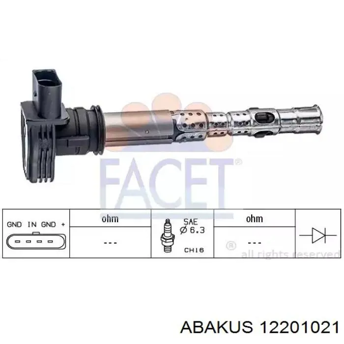 07K905715C VAG Cewka zapłonowa